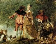 Jean antoine Watteau, avfarden till kythera